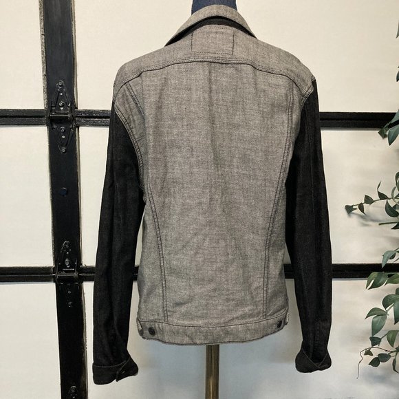 Mens 7 For All Mankind Denim Jacket Medium - Picture 2 of 4